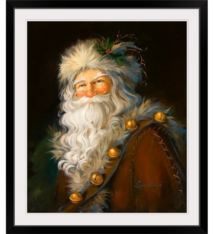 Thuc Father Christmas by Susan Comish Graphic Art Print